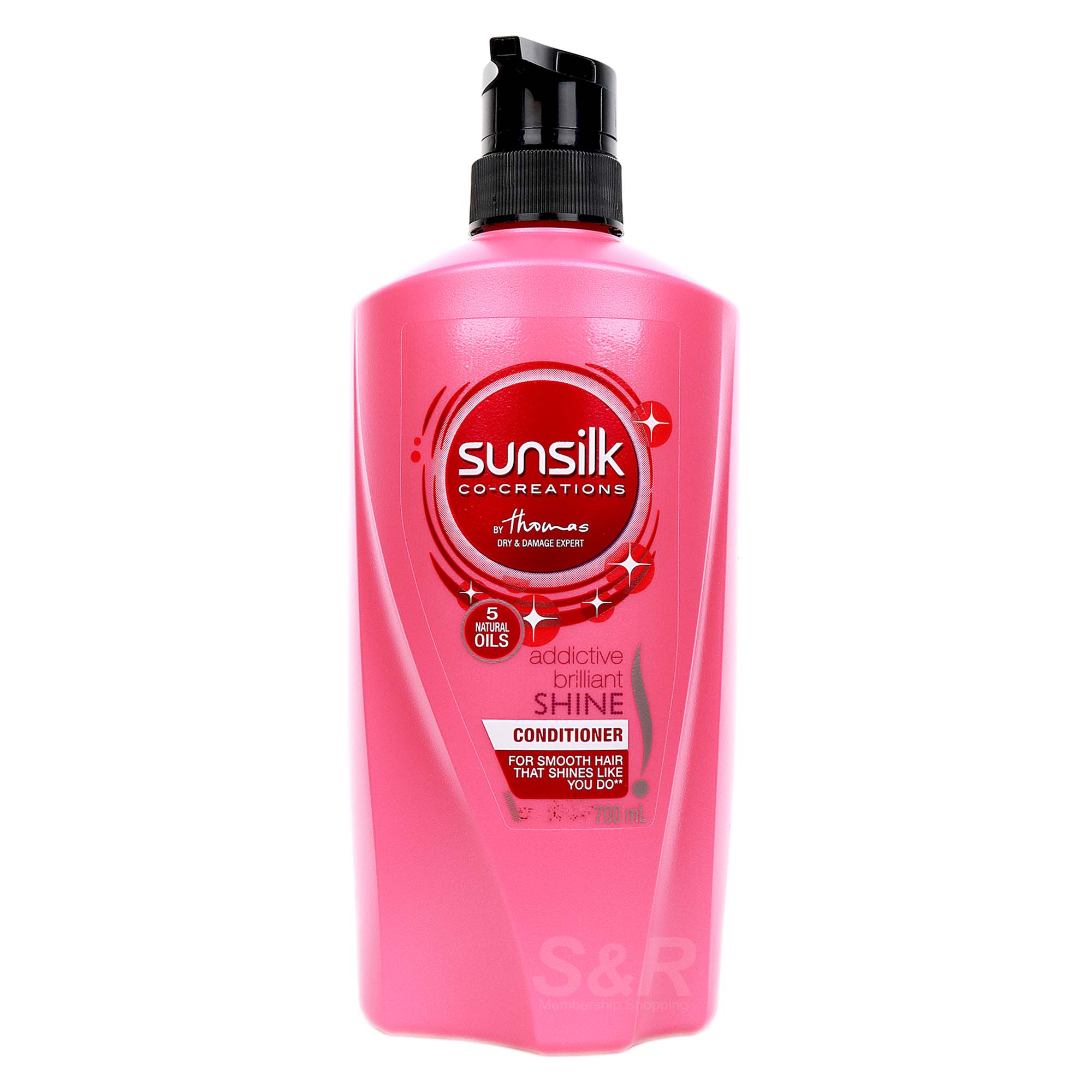 Sunsilk Co Creations by Thomas Addictive Brilliant Conditioner 700mL Sunsilk Co Creations by Thomas Addictive Brilliant Conditioner 700mL